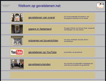 Tablet Screenshot of gevelstenen.net